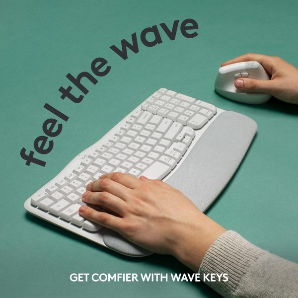 Teclado Logitech Wave Keys Usb Español Inalámbrico - Image 2
