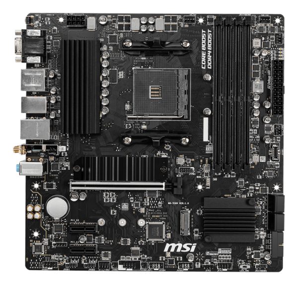 Mother Msi B550m Pro-vdh Wifi Ddr4 Am4 Serie 3000 4000 5000 - Image 2