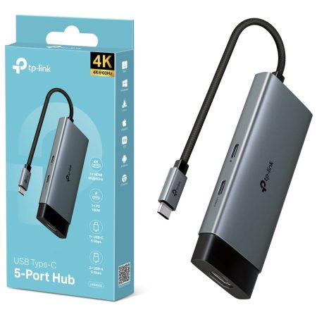 Hub Usb Tipo C 5 En 1 Hdmi Usb-a Usb-c Tp-link Uh5020c