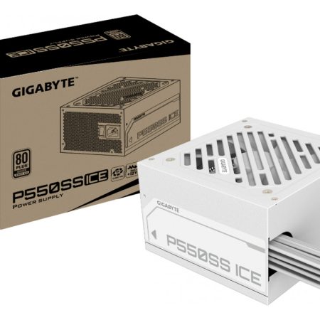 Fuente Gamer Gigabyte 550w 80 Plus Silver Atx 3.0 White
