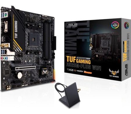 Mother Asus Tuf Gaming A520m-plus Wifi Amd Am4 Ddr4 4ta 5ta