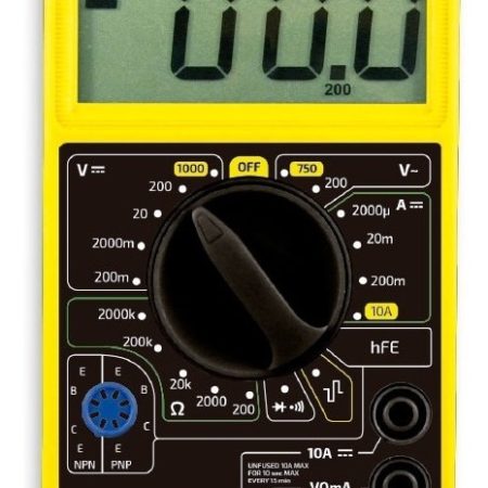 Tester Multimetro Digital Display Grande Barovo Mul860u