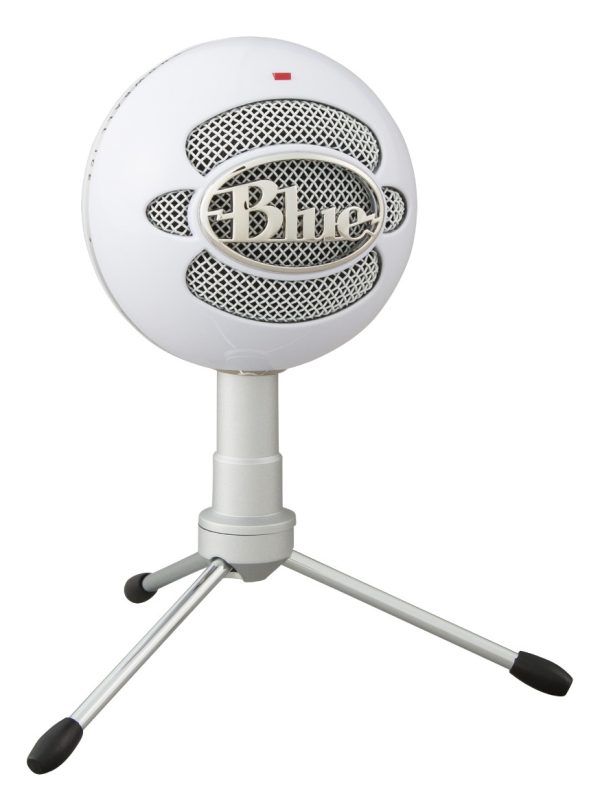 Microfono Blue Snowball Logitech White 988-000511