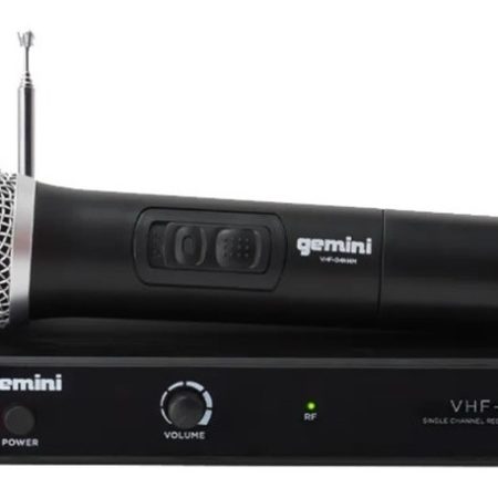 Microfono Inalimbrico De Mano Vhf Gemini Vhf-01m
