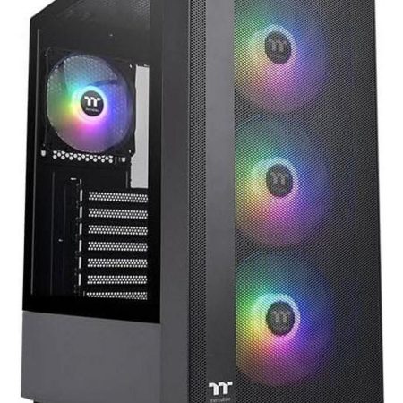 Gabinete Gamer Thermaltake S200 Plus Tg 4 Fans Argb