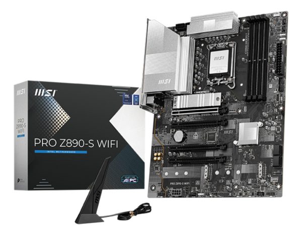 Mother Msi Pro Z890-s Wifi 7 Ddr5 Lga 1851 Pci-e 5.0