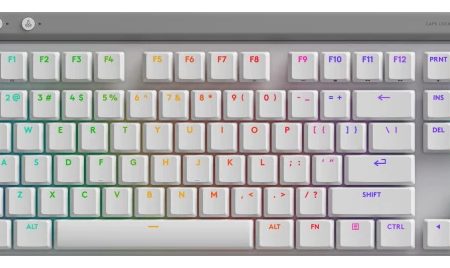 Teclado Logitech G515 Tkl White Mechanical Us Bateria