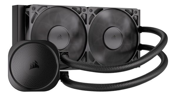 Water Cooling Corsair Nautilus 2x Cpu Cooler 240mm Rs Black