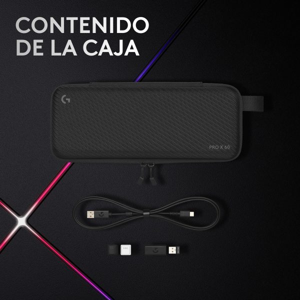 Teclado Inalámbrico Logitech G Pro X 60 Lightspeed Esp - Image 9