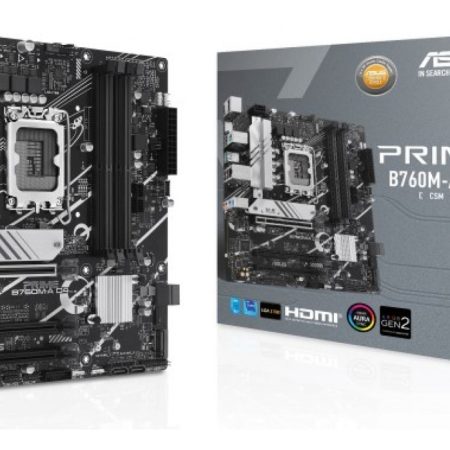 Mother Asus Prime C760m-a Ddr4 Csm S1700 12va 13va 14va Gen