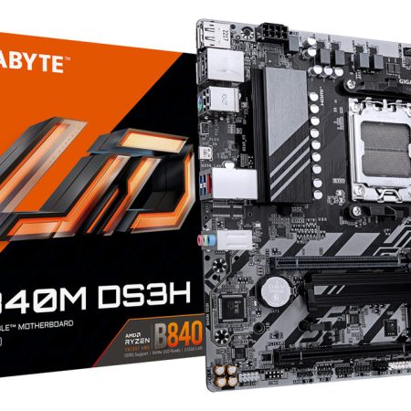 Mother Gigabyte B840m Ds3h 1.0 Am5 Ddr5 Pcie 4.0 Serie 8 9
