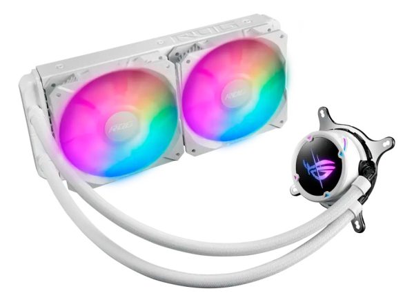 Water Cooler Asus Rog Strix Lc Ii 240 Argb We White