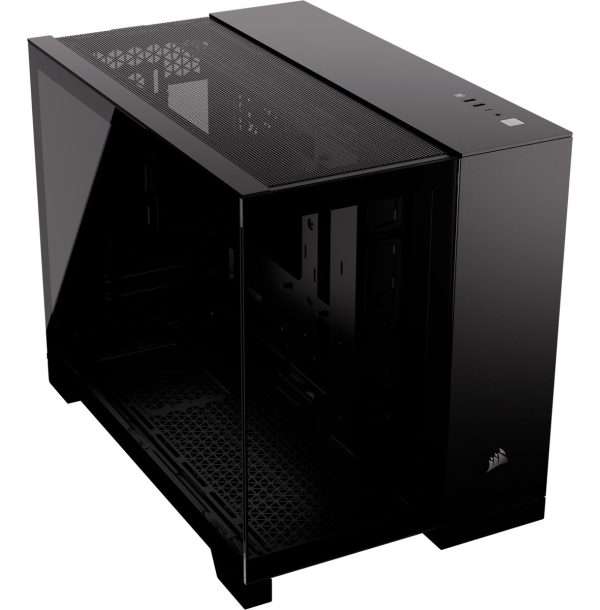 Gabinete Corsair 2500x Mid Tower Atx Vidrio Templado Negro