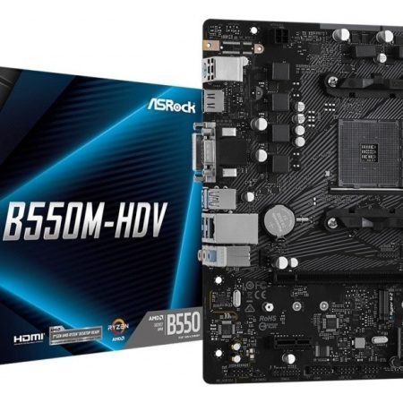 Mother Asrock B550m-hdv Amd Am4 Ddr4 Pci-e 4.0 Serie 4 5