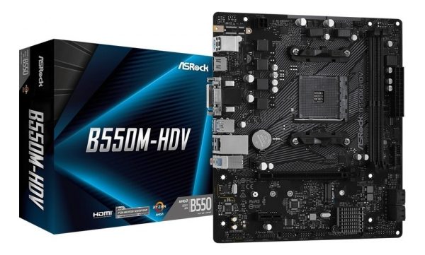 Mother Asrock B550m-hdv Amd Am4 Ddr4 Pci-e 4.0 Serie 4 5