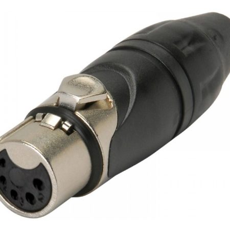 Ficha Conector Xlr 5 Pines Hembra Amphenol Ax5f