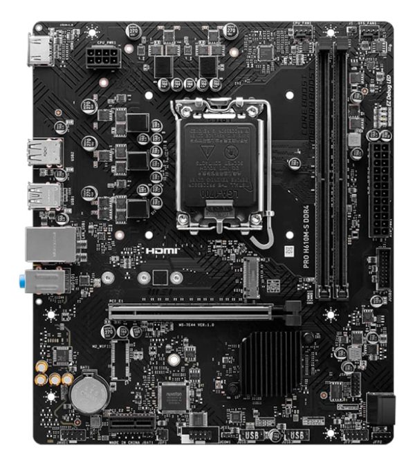 Mother Msi Pro H610m-s Ddr4 S1700 12va 13va 14va Gen Intel - Image 2