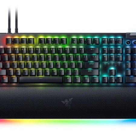 Teclado Razer Blackwidow V4 Pro Us Yellow Chroma Rgb