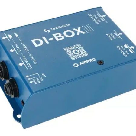 Caja Directa Pasiva Plug Xlr Ampro Tecshow Di-box Ii