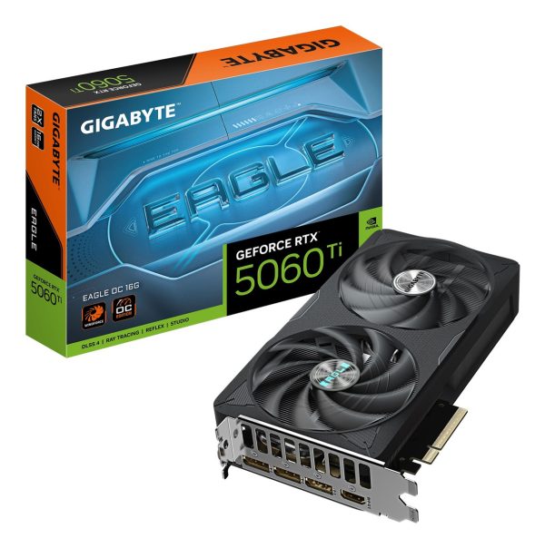Placa De Video Gigabyte Rtx 5060ti Eagle Oc 16gb Pcie 5.0