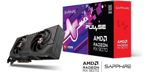 Placa De Video Sapphire Pulse Rx 9070 16gb Pci-e 5.0 Gddr6 - Image 2