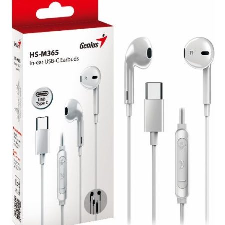 Auriculares In-ear Genius Hs-m365 Microfono Usb-c