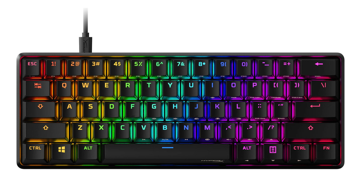 Teclado Hyperx Alloy Origins 60 Switch Hyperx Hkbo1s-rb-us/g