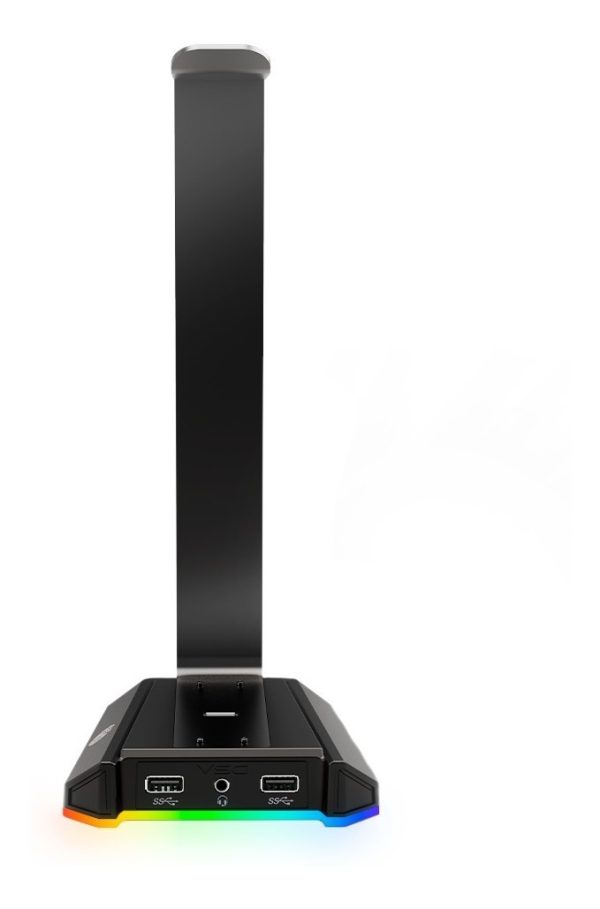 Soporte De Auriculares Rgb Usb 2.0 Mini Plug Vsg Atlas - Image 2