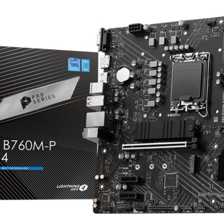 Mother Msi Pro B760m-p Ddr4 1700 12va 13va Gen Intel