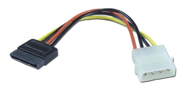Adaptador Cable Molex A Sata 15cm Nisuta Nscaposa