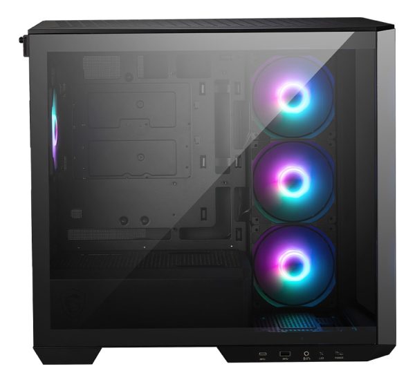 Gabinete Msi Mag Pano M100r Micro Atx C/templado Argb Usb-c - Image 3