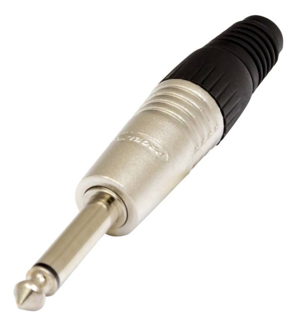 Kit X 2 Fichas Plug Mono 6.3mm Metalico Proel S2c - Image 2