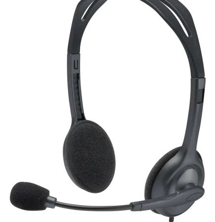 Auricular Con Microfono Logitech H111 1 Solo Miniplug