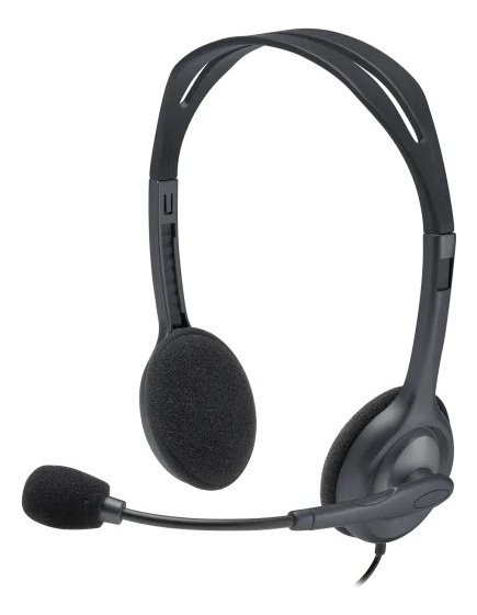 Auricular Con Microfono Logitech H111 1 Solo Miniplug