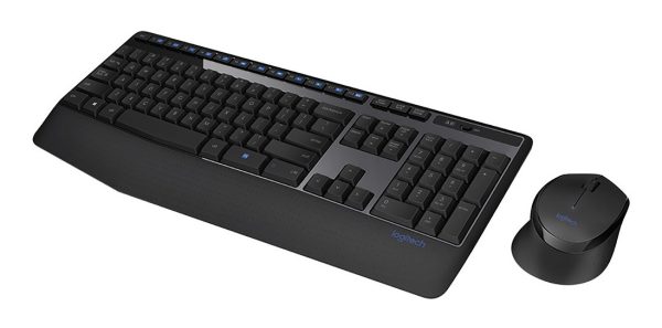 Kit Teclado Y Mouse Inalambrico Logitech Mk345 Negro