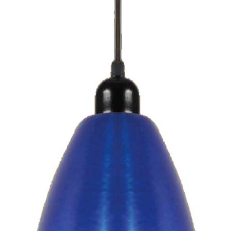 Lampara Colgante Aluminio Bala 18.5 Cm Ferrolux C-119azu