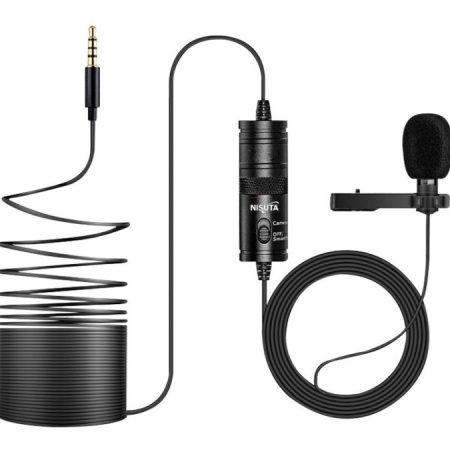 Micrófono Corbatero Nisuta Nsmic260c Lavalier Cable 6mts