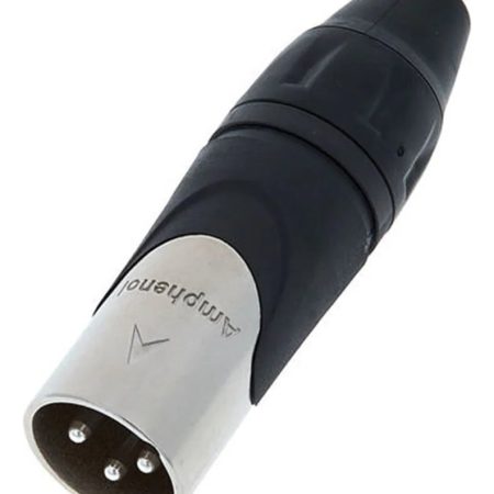 Ficha Xlr Macho Cable Amphenol Ax3m