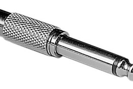 Adaptador Rca A Plug Mono Metalico Adam Hall 7540