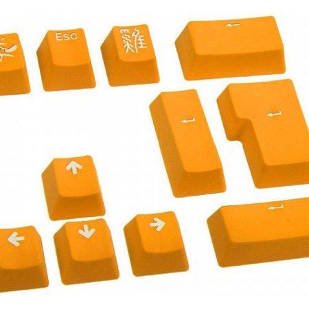 Kit X 11 Keycaps Pbt Double-shot Orange Gamer Ducky Dksa11