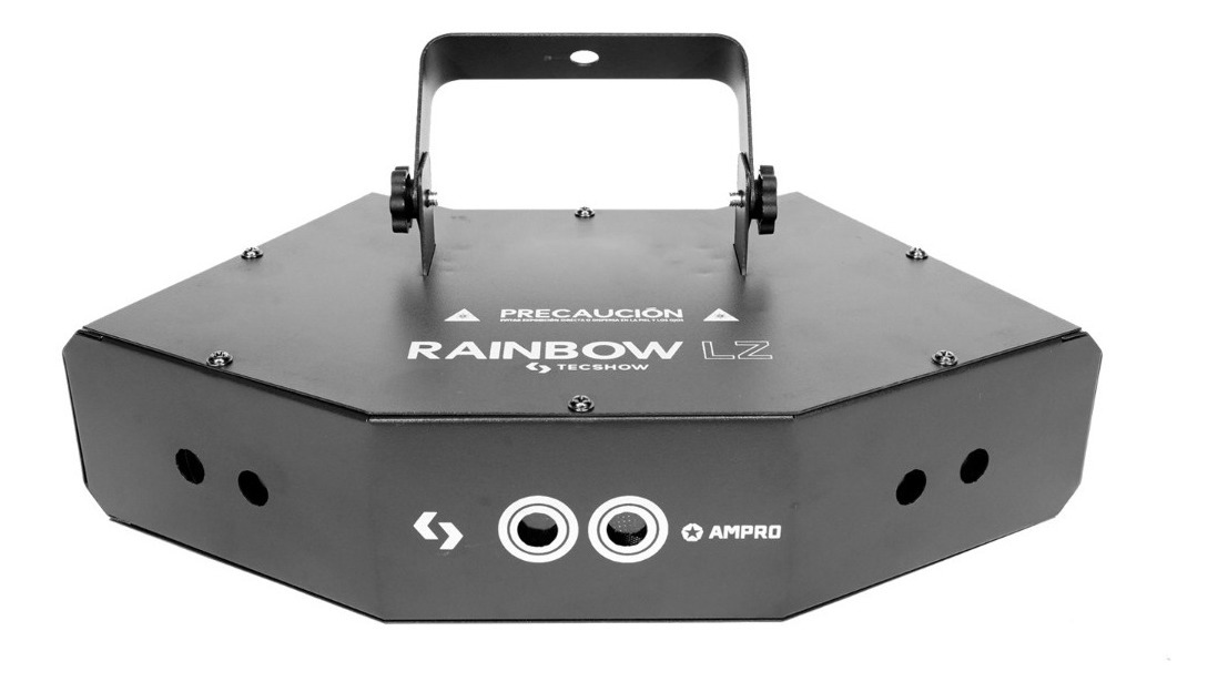 Efecto Laser Rgb 6 Vias 100mw Dmx Tecshow Rainbow Lz