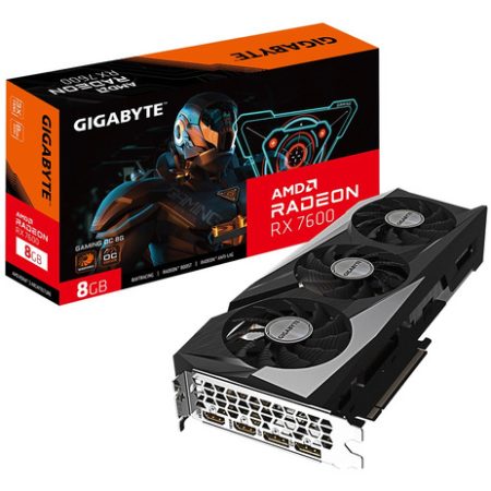 Tarjeta De Video Gigabyte Radeon Rx 7600 Gaming Oc 8g Gddr6