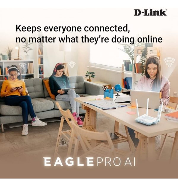 Router D-link R15 Ax1500 Wifi 6 Ia Dual Band Mumimo 1201mbps - Image 7