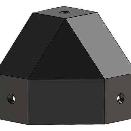 Esquinero Plastico Caja De Moto Triangular Rab Rab-0208