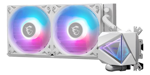 Water Cooling Msi Mag Coreliquid I240 240mm White - Image 4