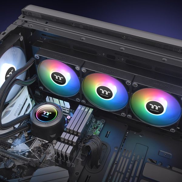 Water Cooling Thermaltake Th420 V2 Argb Sync 420mm Aio - Image 5