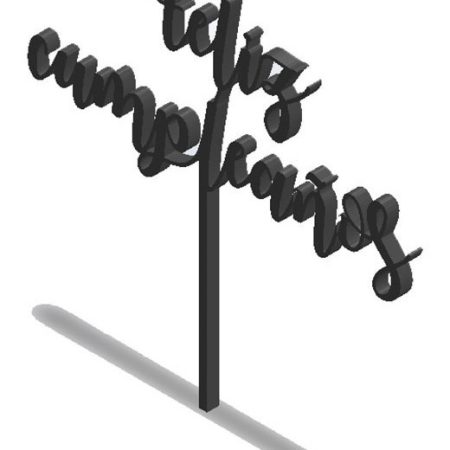 Cartel Para Torta Feliz Cumpleaños I3d Felizc-1