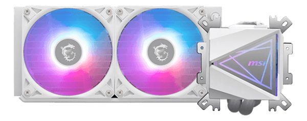 Water Cooling Msi Mag Coreliquid I240 240mm White - Image 2