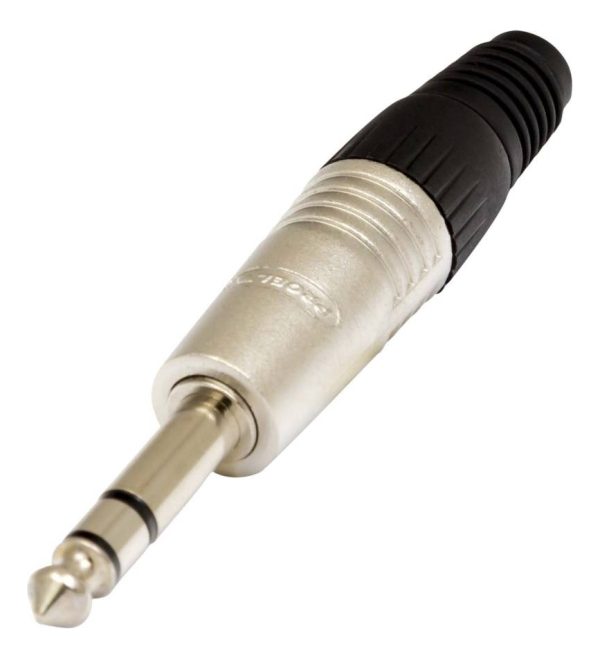 Kit X 2 Fichas Plug Stereo 6.3mm Metalico Proel S3c - Image 2
