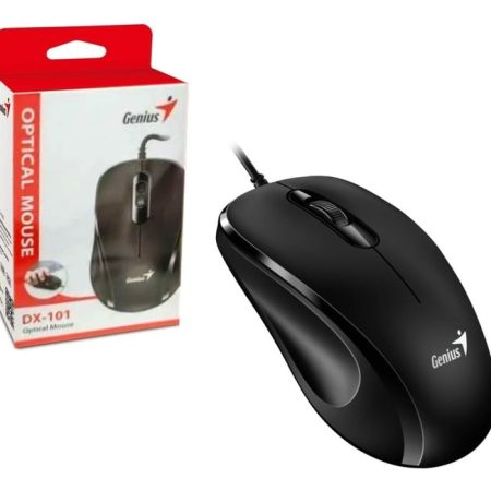 Mouse Usb Genius Dx-101 Con Cable 1000dpi Optico Oficina